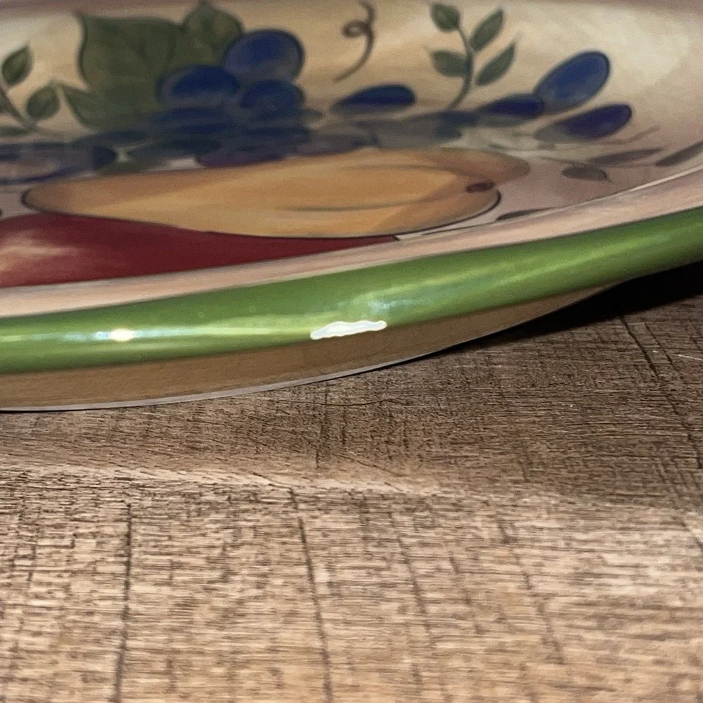 Home Trends Discontinued Granada 3 Piece Set, Large Plate Bowl & Mug
